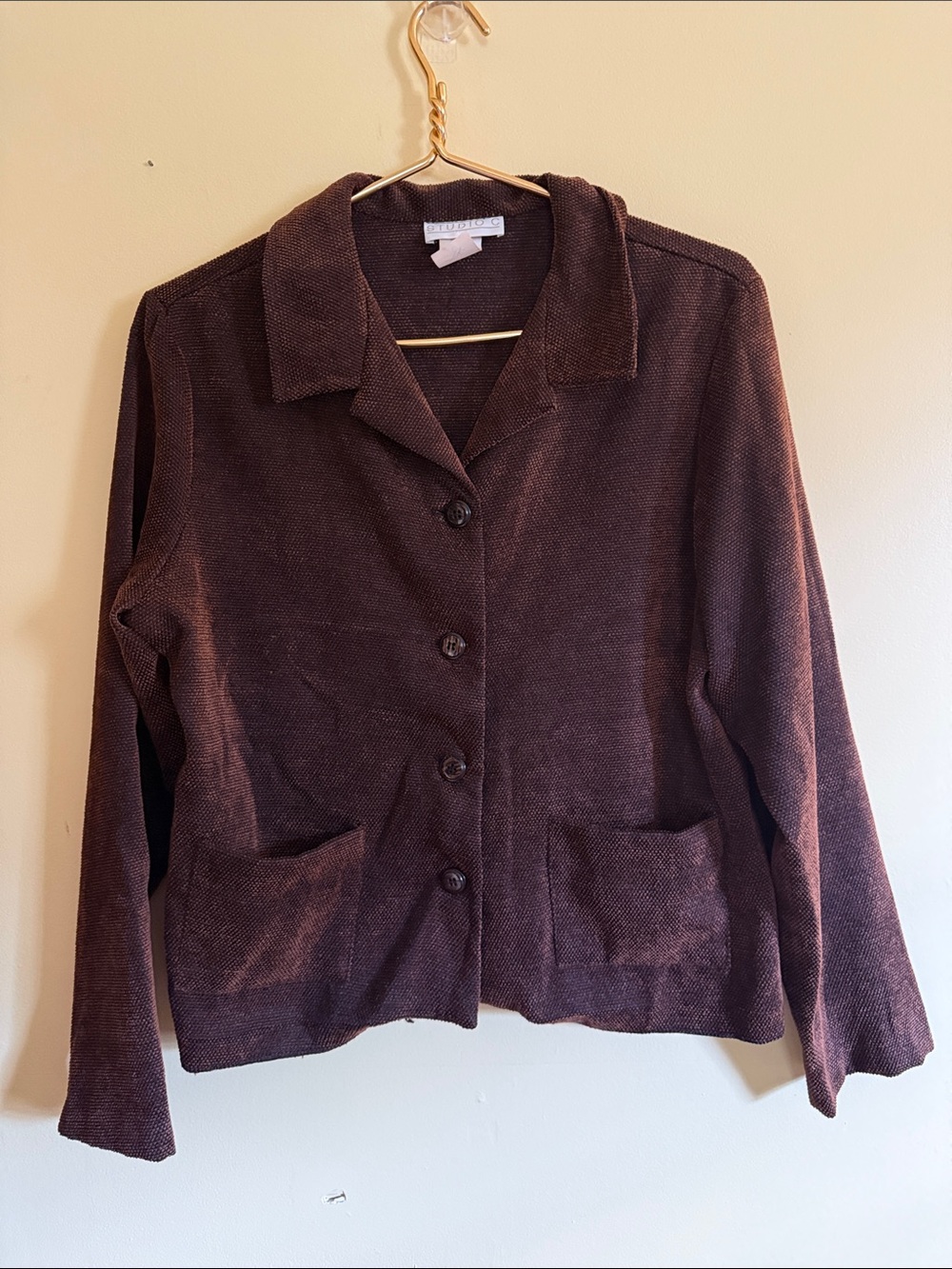 Studio C Women’s Button-Front Jacket